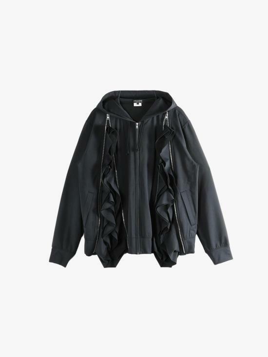 26SS 꼼데가르송 후드 티셔츠 PQ T030 S26 1 BLACK DOM - Comme des Garcons