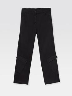 26SS 기마구아스 스트레이트 팬츠 IRINA TROUSERS BLACK DOM 썸네일 1