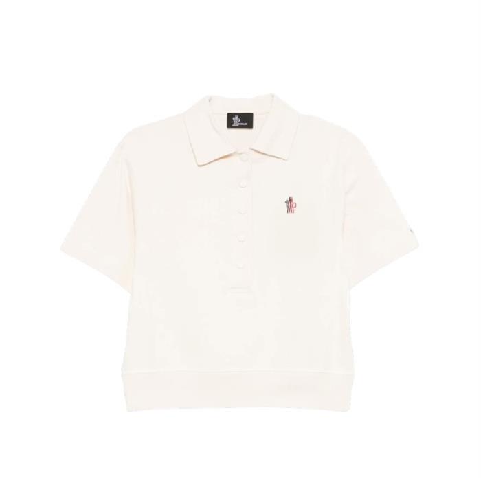 몽클레어 그레노블 로고 패치 코튼 폴로 셔츠 8A00003 89AZ9 034 - Moncler