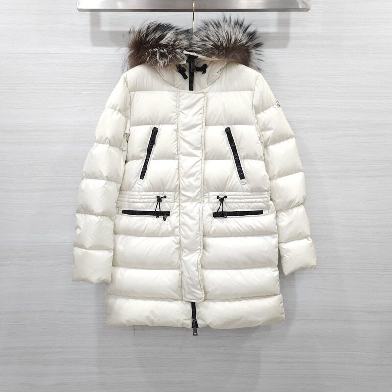 [럭스유] 1 / 몽클레어 아프로티티 폭스퍼 후드 패딩 자켓 - Moncler