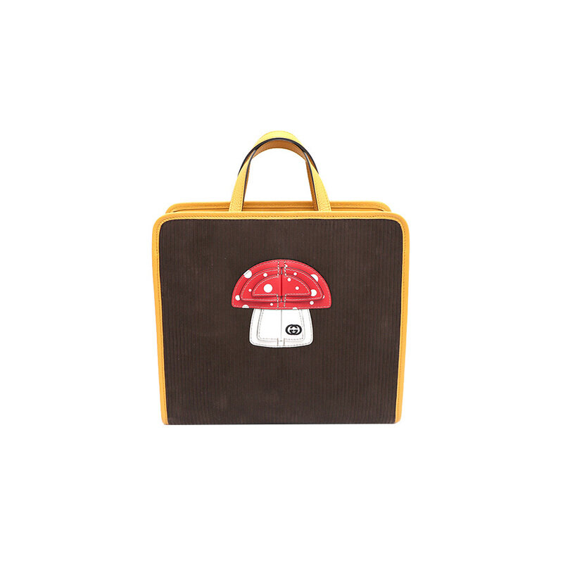 구찌 705042 버섯 자수 코듀로이 토트백kk97961529 - Gucci