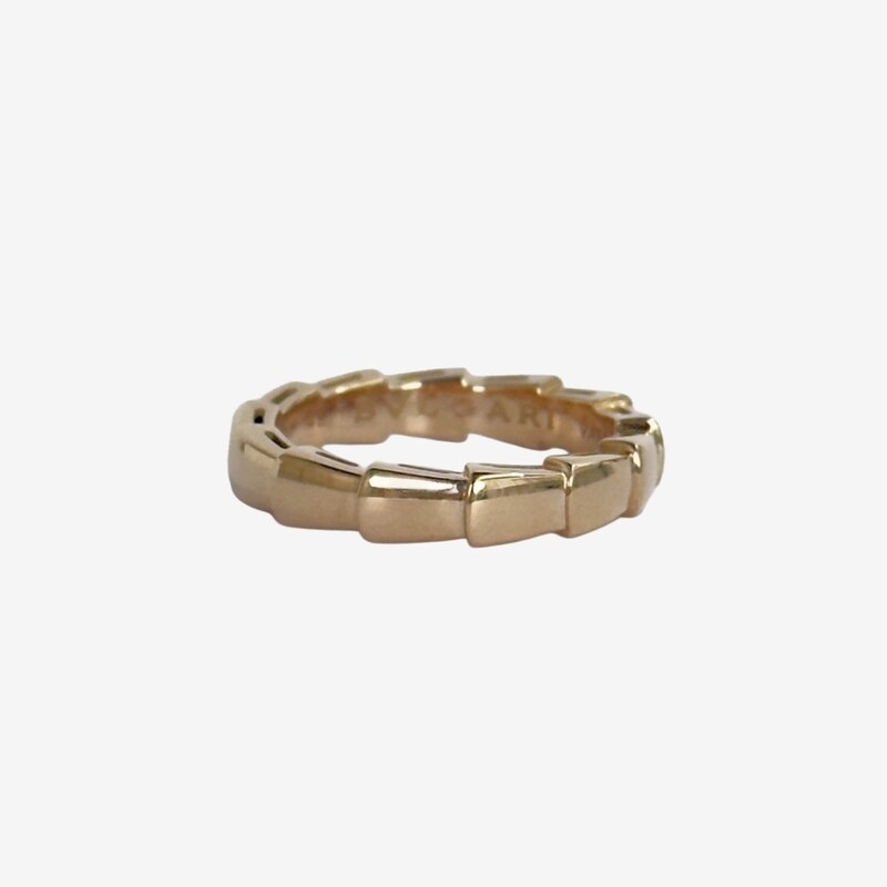 [어포드] 불가리 세르펜티 바이퍼 링 49사이즈 로즈 골드 9TH11ZWA - Bvlgari
