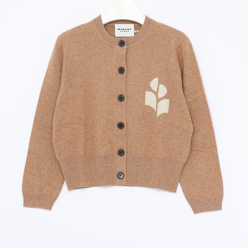 [국내신상]이자벨마랑 뉴턴 라운드넥 여성 가디건 CA0040FA A1X05E 50CM - Isabel Marant
