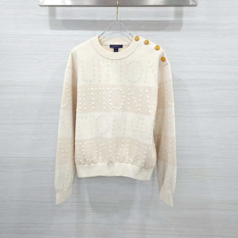 [럭스유] M / 루이비통 스트라이프 풀오버 니트 1AAXCM - Louis Vuitton