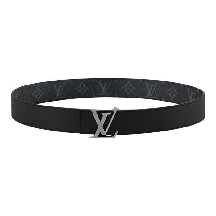 [밀라코/국내발송] 루이비통 LV 이니셜 35mm 리버시블 벨트 모노그램 이클립스 캔버스 85cm M4484V - Louis Vuitton