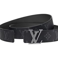 [밀라코/국내발송] 루이비통 LV 이니셜 35mm 리버시블 벨트 모노그램 이클립스 캔버스 85cm M4484V 썸네일 2