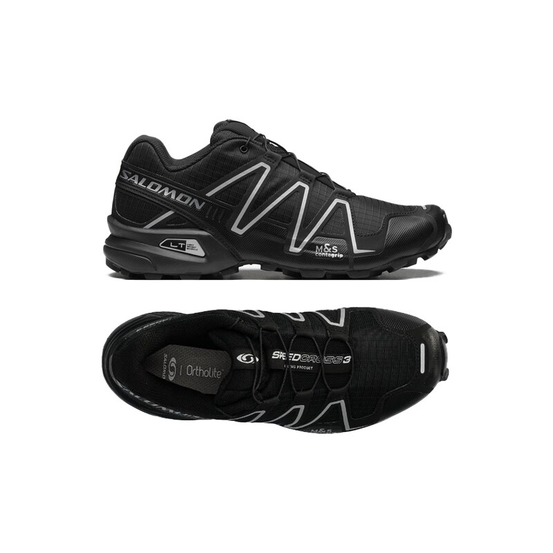 26SS SPEED CROSS 3 스니커즈 블랙/실버 L47588000 - Salomon