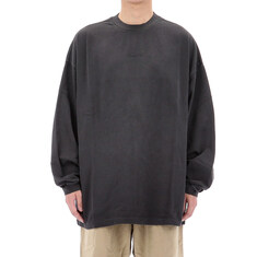 국내배송 26SS 피어오브갓 에센셜 시그니처 90s 롱 슬리브 125SP264341F FADEDBLACK 썸네일 4