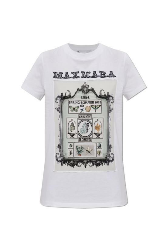 26SS 막스마라 반팔 티셔츠 11941062 020 WHITE DOM - Max Mara
