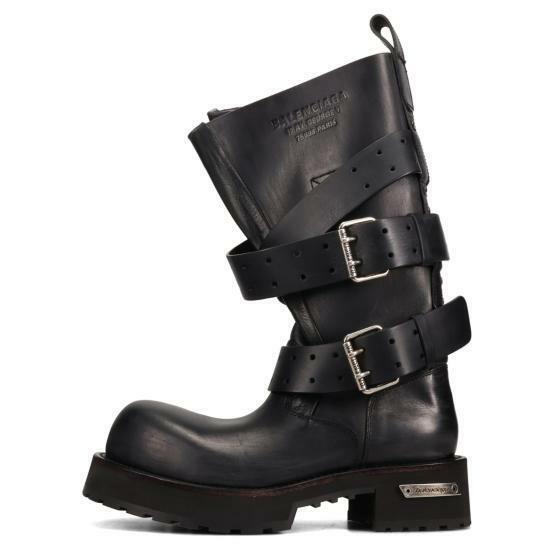 26SS 발렌시아가 부츠 833592 WBEQ1 1000 BLACK DOM - Balenciaga