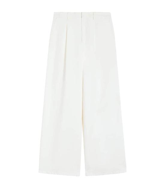 26SS 막스마라 스트레이트 팬츠 19131093 001 WHITE DOM - Max Mara