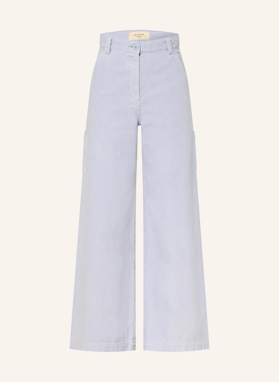 26SS 막스마라 스트레이트 팬츠 15131131 002 LIGHT BLUE DOM - Max Mara