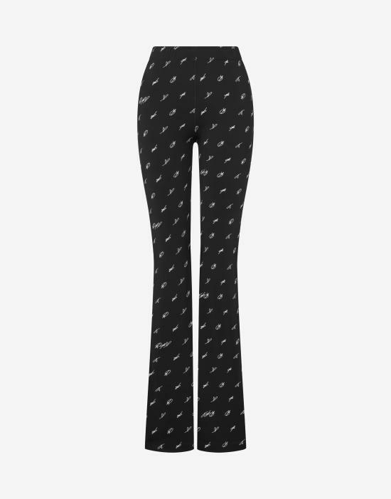 26SS 모스키노 팬츠 AEF261K103373249AEF1555 Black DOM - Moschino