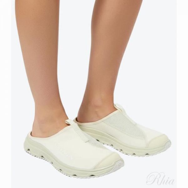 살로몬 26SS RX 슬라이드 바닐라아이스 아스파라거스 화이트 L47984500 슬리퍼 - Salomon