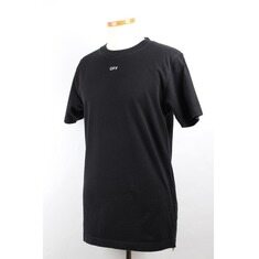 오프화이트 블랙 반팔 티셔츠 S 썸네일 3