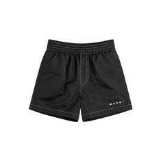 키즈 로고 프린팅 스티치 스윔팬츠 블랙 M01718 M00SD 0M900 썸네일 1