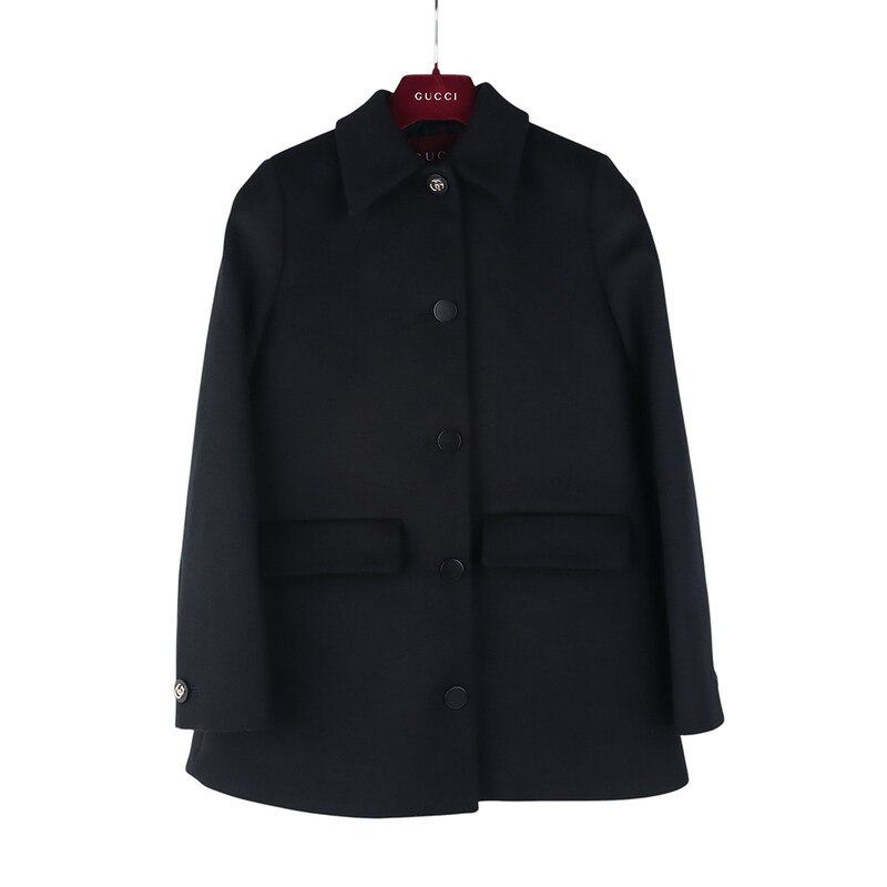 구찌 835575 싱글 브레스티드 울 코트 자켓 42사이즈 37321-6 - Gucci