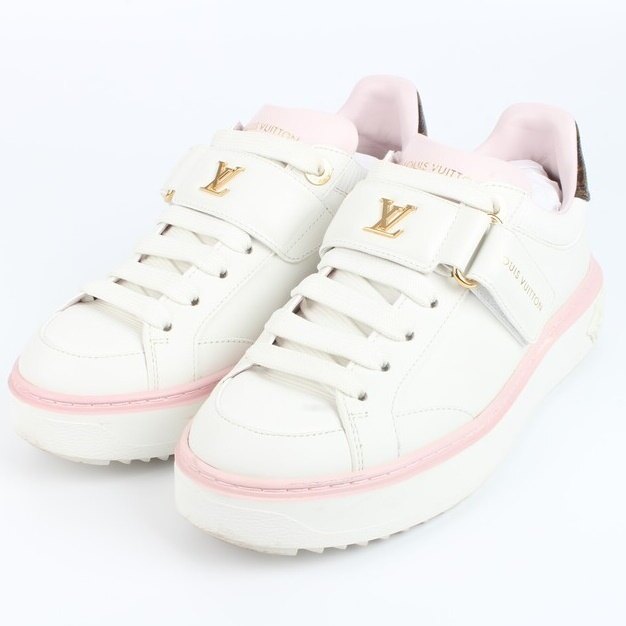 루이비통 LV 타임아웃 벨크로 스니커즈 핑크 36(230) - Louis Vuitton