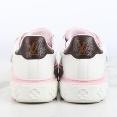 루이비통 LV 타임아웃 벨크로 스니커즈 핑크 36(230) 썸네일 5