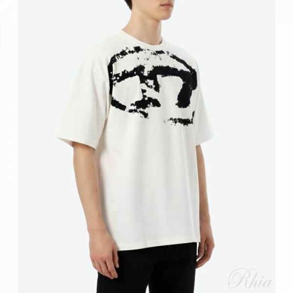 디젤 26SS T 박스트 N14 반팔 티셔츠 A13049 0DQAU 141A - Diesel Black Gold