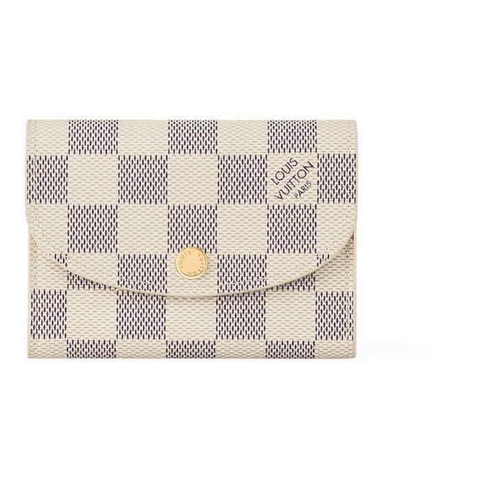 [밀라코/국내발송] 루이비통 로잘리 코인 퍼스 다미에 아주르 로즈 발레린 핑크 N61276 - Louis Vuitton