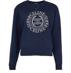 국내발송 셀린느 Oversized Celine sweatshirt in cotton fleece 썸네일 3
