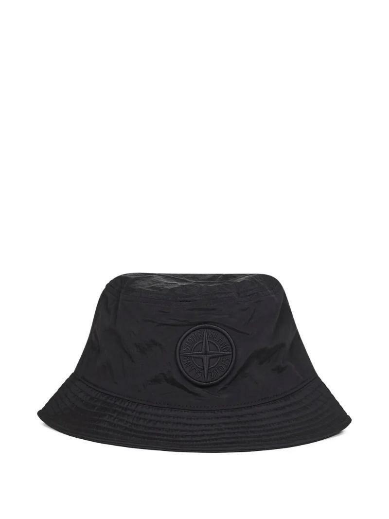 국내배송 스톤아일랜드 컴퍼스 로고 버킷 햇 - Stone Island