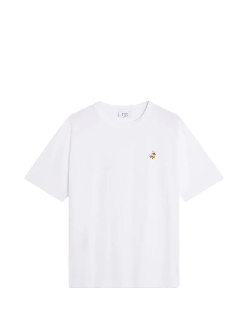 국내배송 메종 키츠네 자수 티셔츠 - Maison Kitsune