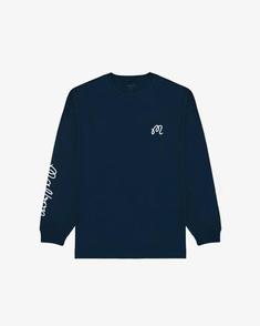 26SS 말본 긴팔 티셔츠 M9401NVY NAVY DOM 썸네일 1