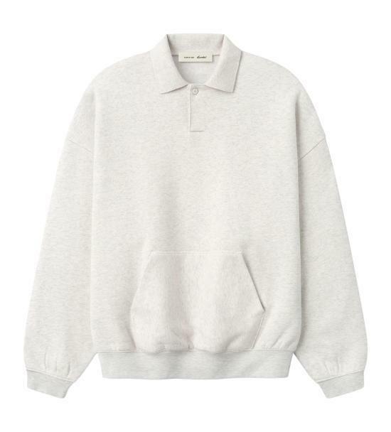 26SS 피어오브갓 긴팔 티셔츠 192SP264374F OATMEAL HEATHER LIGHT DOM - Fear of God