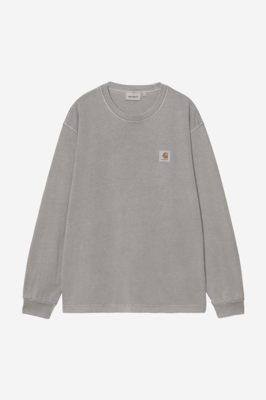 26SS 칼하트 WIP 넬슨 롱슬리브 티셔츠 I029948 2LRGD GARMENT DYED DOM - Carhartt