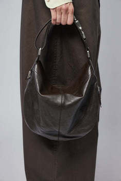 26SS 르메르 토트백 BG0196 LL0171 490 DARK CHOCOLATE DOM 썸네일 3