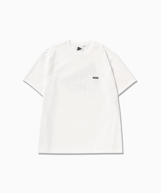 26SS 앤드원더 반팔 티셔츠 5746184527030 WHITE DOM - and Wander