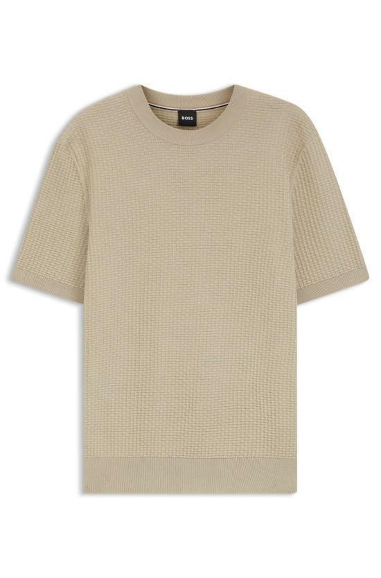 26SS 휴고보스 반팔 티셔츠 50560468286 BEIGE DOM - Hugo Boss