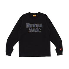 26SS 휴먼메이드 긴팔 티셔츠 HM31CS041 BLACK DOM 썸네일 1