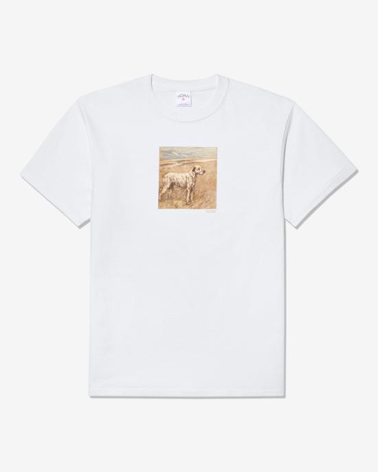 26SS 노아 반팔 티셔츠 NOAU261MRTS205WH WHITE DOM - NOAH