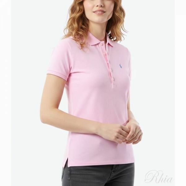 폴로랄프로렌 포니로고 자수 스트레치 코튼 반팔 카라티 211870245013 - Polo Ralph Lauren
