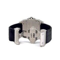까르띠에 2656 산토스100 XL 오토매틱 스틸 38mm 썸네일 4