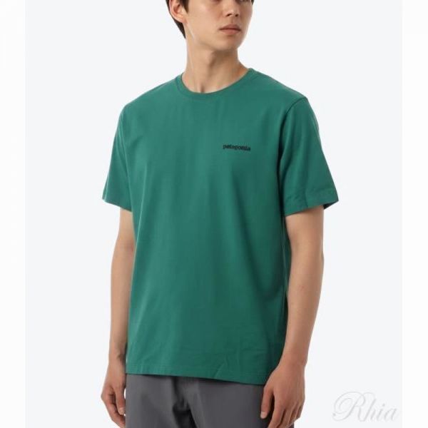 파타고니아 26SS M P 6 로고 티셔츠 37882 GEMG 남성 - Patagonia