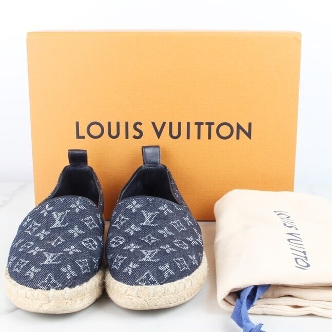 루이비통 모노그램 데님 에스파듀 블루 36(230) - Louis Vuitton