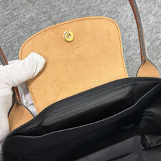논현 더팩토리 26FW 롱샴 르 플리아쥬 오리지널 L 토트백 / 블랙 (L1899089 001) 썸네일 9