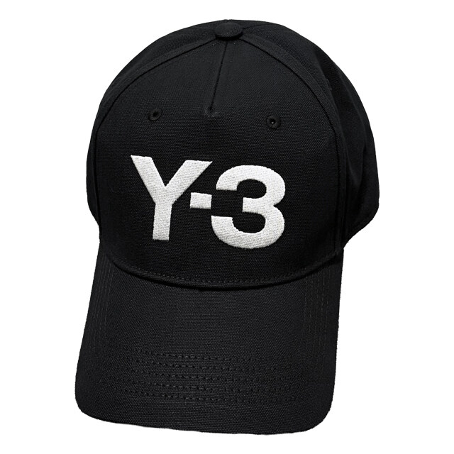 논현 더팩토리 26SS Y-3 요지 야마모토 클래식 로고 캡 / 블랙 (JP1142) - Y-3