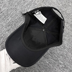 논현 더팩토리 26SS Y-3 요지 야마모토 클래식 로고 캡 / 블랙 (JP1142) 썸네일 4