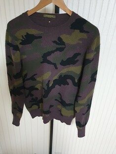 [S] 발렌티노 캐시미어 카모 락스터드 니트 썸네일 3