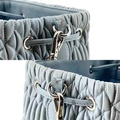 ◆백화점구매◆ 미우미우 마테라쎄 크리스탈 체인 버킷백 숄더백 5be050 썸네일 9