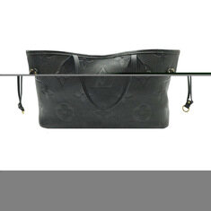Louis Vuitton(루이비통) M45685 블랙 모노그램 앙프렝뜨 네버풀 MM 숄더백 + 보조파우치 썸네일 2
