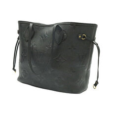 Louis Vuitton(루이비통) M45685 블랙 모노그램 앙프렝뜨 네버풀 MM 숄더백 + 보조파우치 썸네일 1