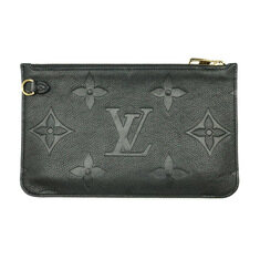 Louis Vuitton(루이비통) M45685 블랙 모노그램 앙프렝뜨 네버풀 MM 숄더백 + 보조파우치 썸네일 5