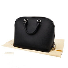 Louis Vuitton(루이비통) M40302 블랙 에삐 레더 알마 PM 토트백 썸네일 1