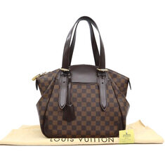 Louis Vuitton(루이비통) N41118 다미에 에벤 캔버스 베로나 MM 숄더백 썸네일 1
